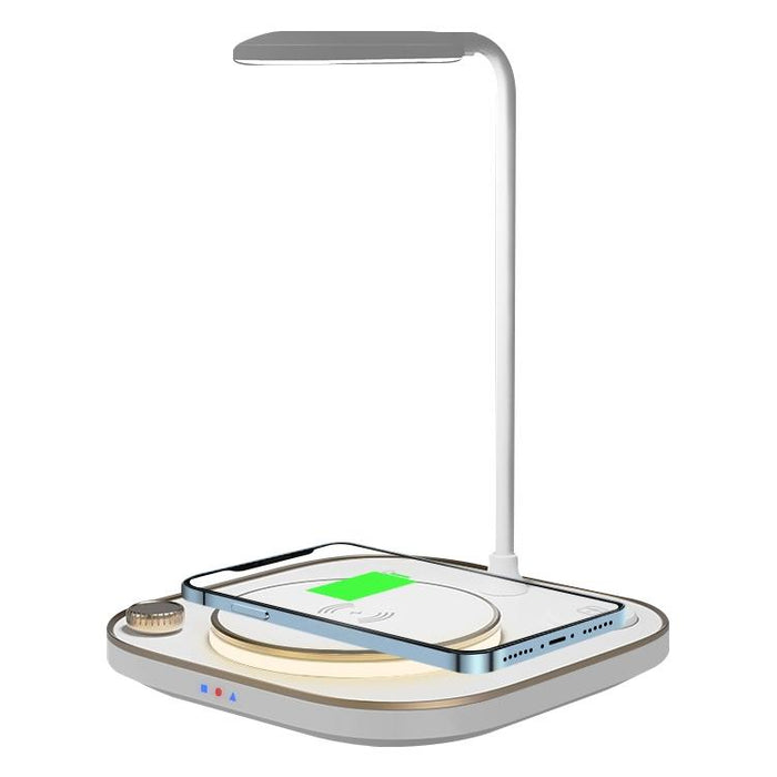 15W 3 In 1 Wireless Charger & Table Lamp