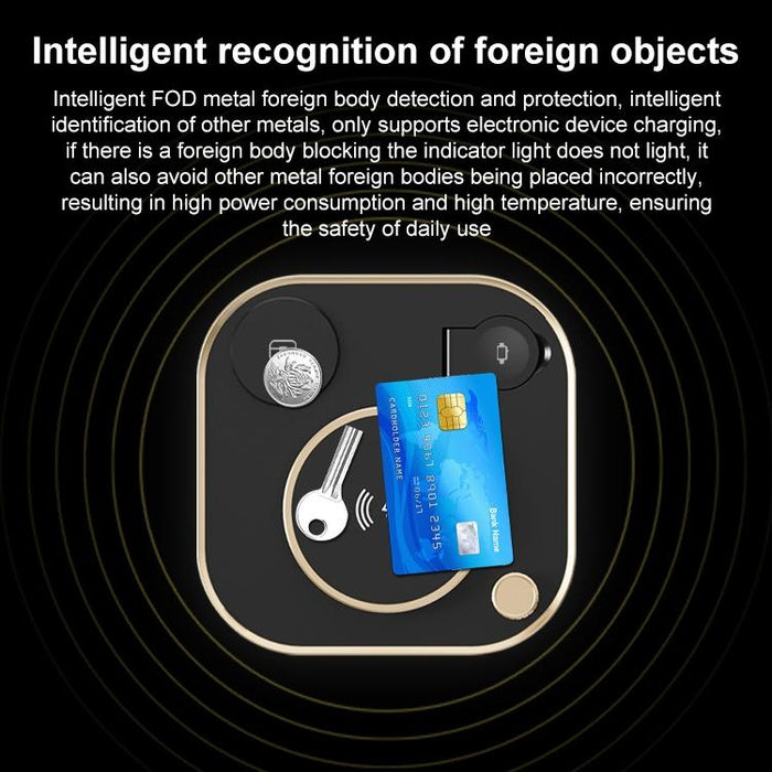 15W 3 In 1 Wireless Charger & Table Lamp