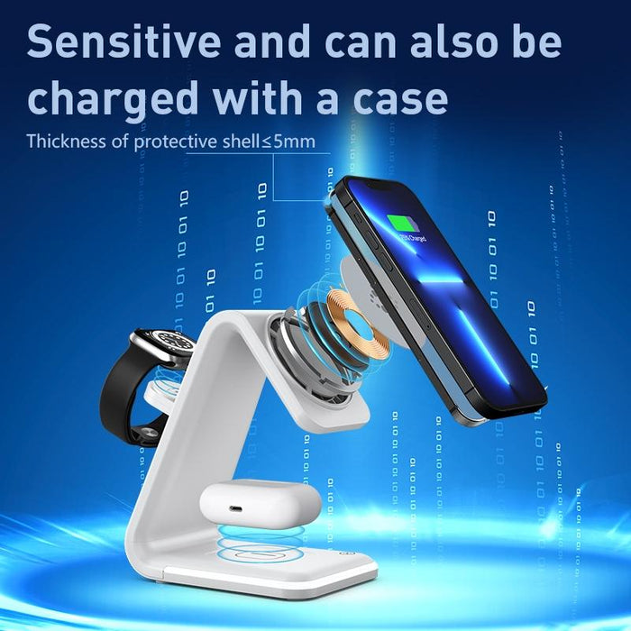 3 In 1 Magnetic Wireless Vertical Charger