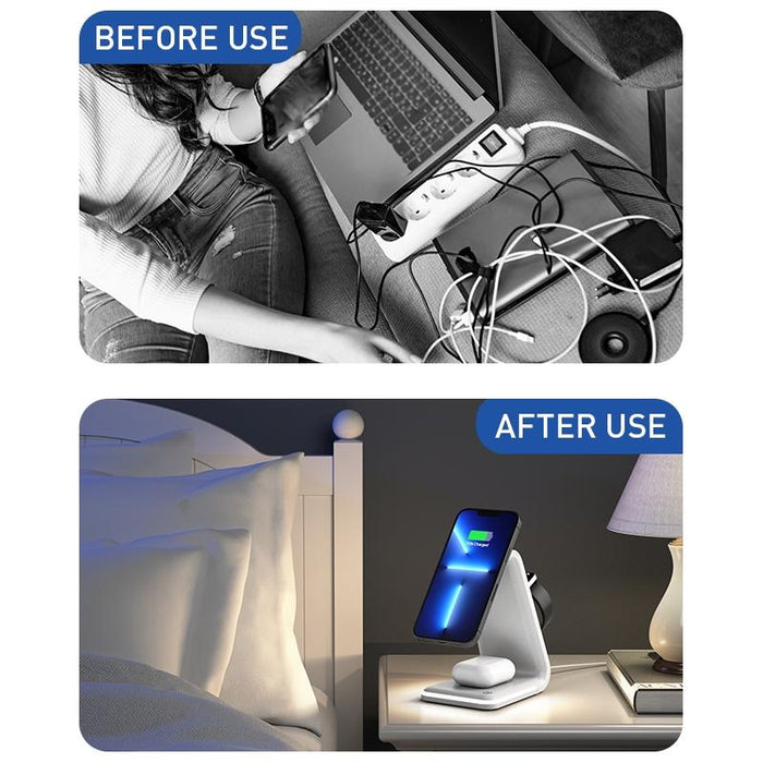 3 In 1 Magnetic Wireless Vertical Charger