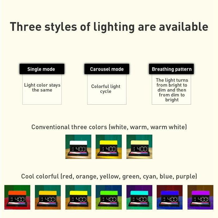 6 In 1 Wireless Charger N65 Multifunction