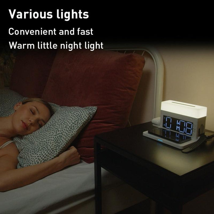 6 In 1 Wireless Charger N65 Multifunction