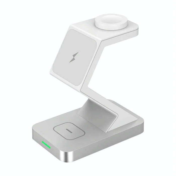 15W 3 In 1 Magnetic Wireless Charger For Iphone Watch Airpods