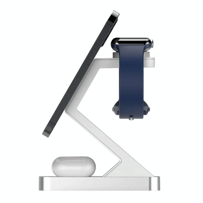 15W 3 In 1 Magnetic Wireless Charger For Iphone Watch Airpods