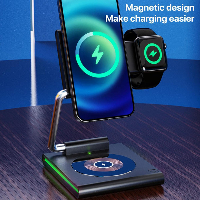 15W Foldable Magnetic Wireless Charger