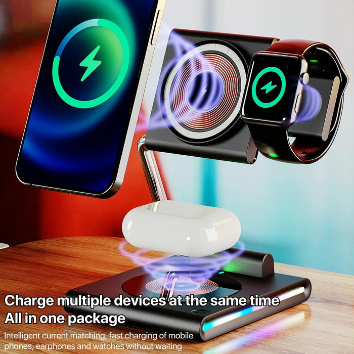 15W Foldable Magnetic Wireless Charger