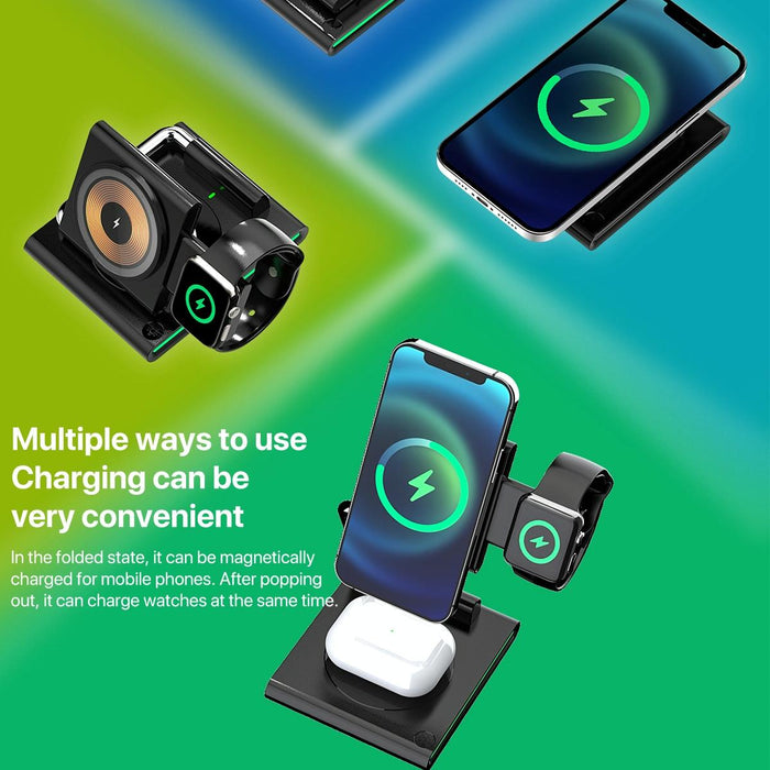 15W Foldable Magnetic Wireless Charger