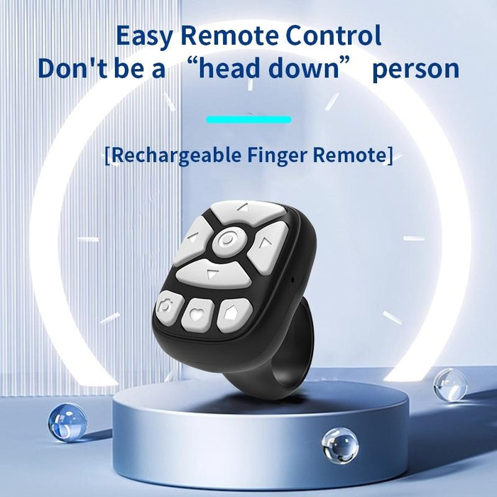 Smart Bluetooth Ring Remote Control Portable & Wireless