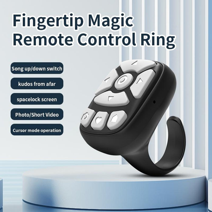 Smart Bluetooth Ring Remote Control Portable & Wireless