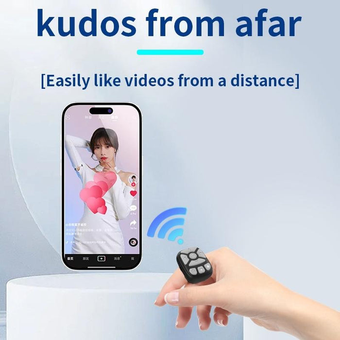 Smart Bluetooth Ring Remote Control Portable & Wireless