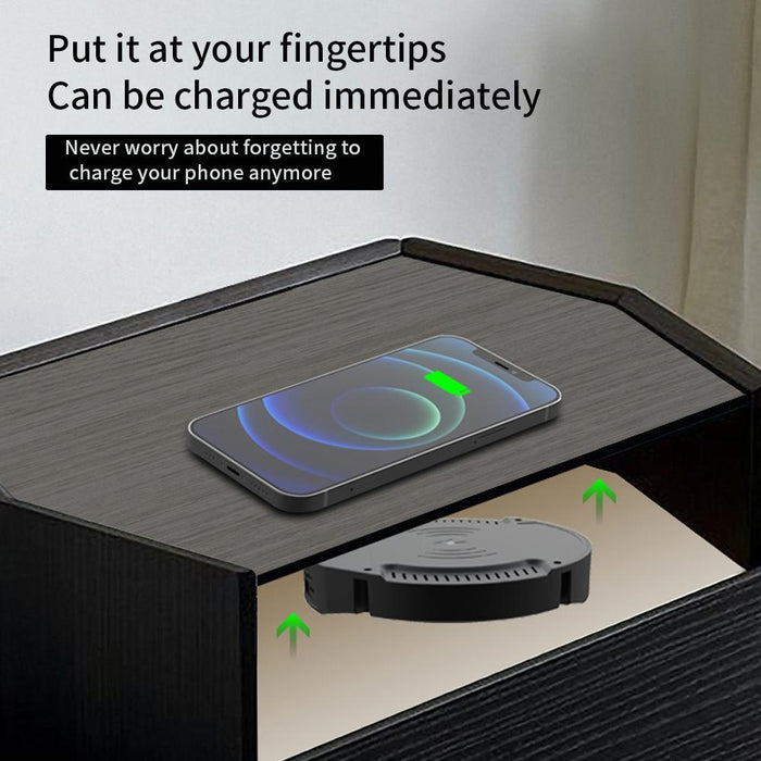 10W Magnetic Wireless Charger For Desktops 30Mm