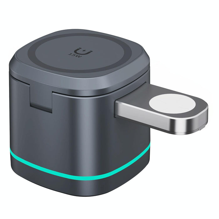 15W 3 In 1 Magnetic Wireless Charger