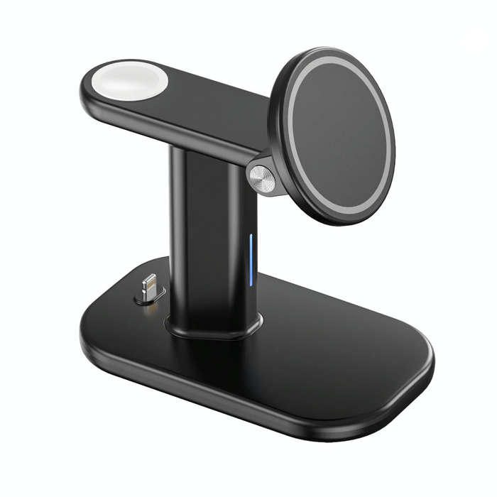 3 In 1 Magnetic Wireless Charger Stand 15W