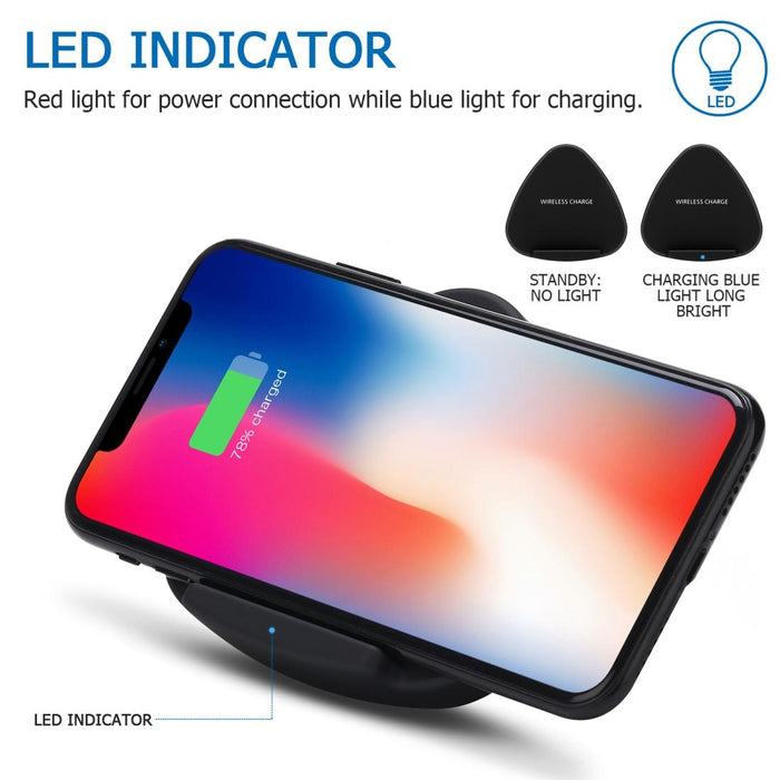 10W Fast Charging Qi Wireless Charger Pad