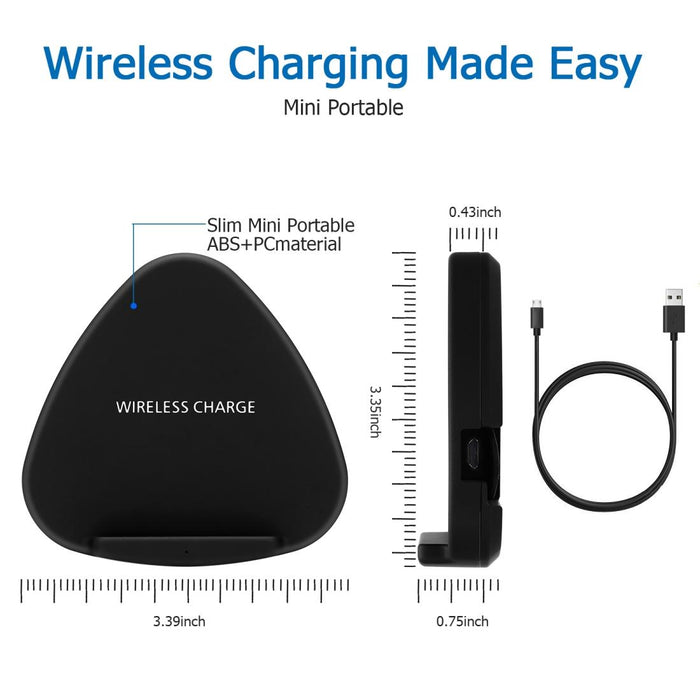 10W Fast Charging Qi Wireless Charger Pad