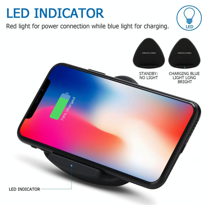 10W Fast Charging Qi Wireless Charger Pad