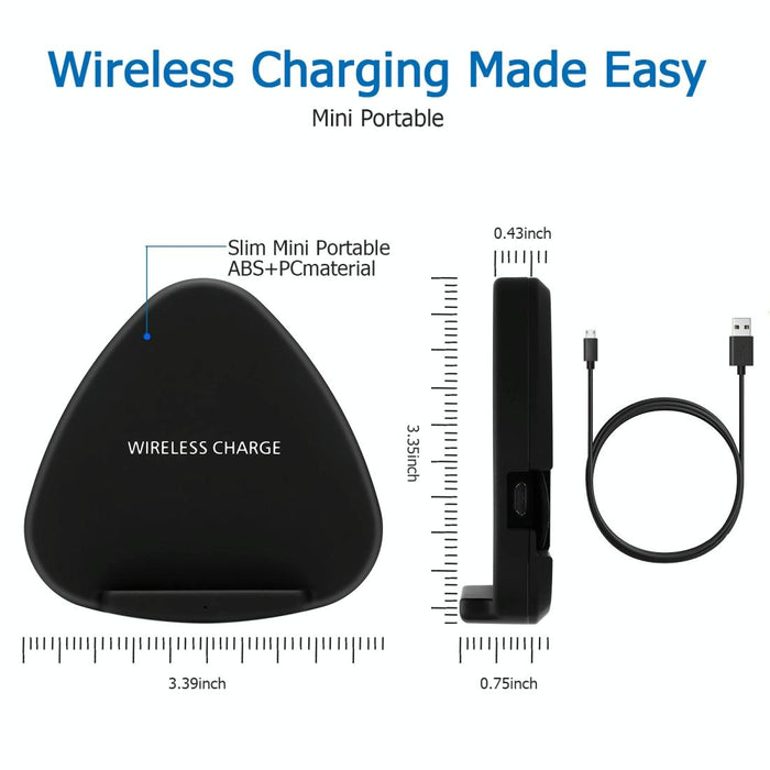 10W Fast Charging Qi Wireless Charger Pad