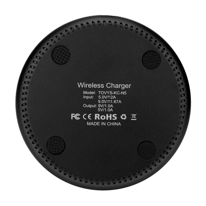 9V 1A Qi Fast Wireless Charger 1M Cable