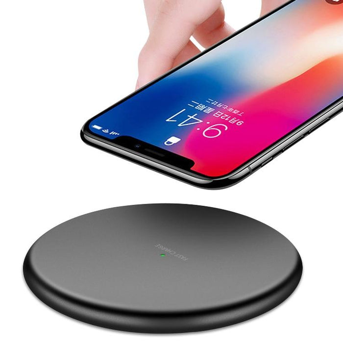 9V 1A Qi Fast Wireless Charger 1M Cable