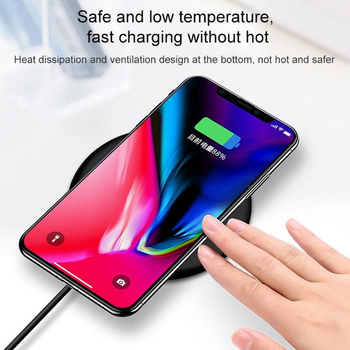 9V 1A Qi Fast Wireless Charger 1M Cable