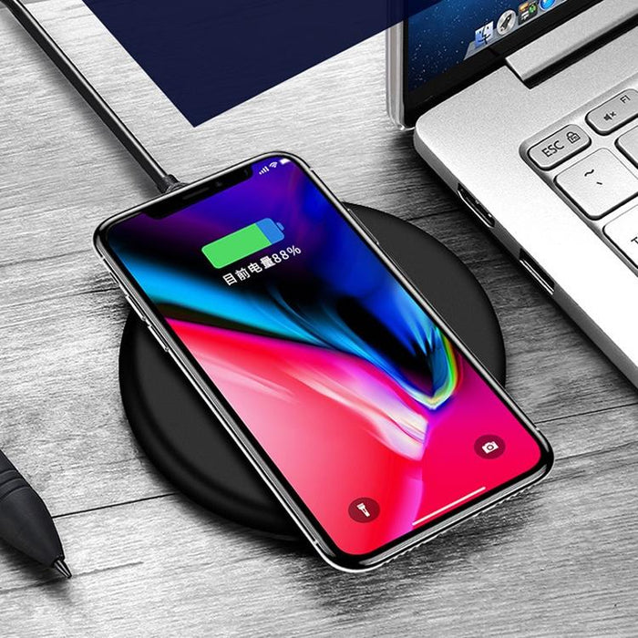 9V 1A Qi Fast Wireless Charger 1M Cable