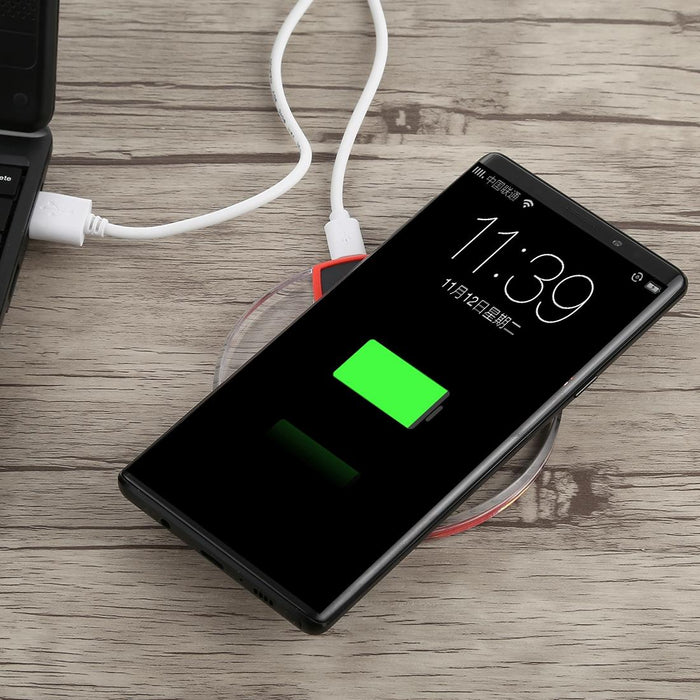 Ultra Thin Wireless Charger For Qi Standard Phones