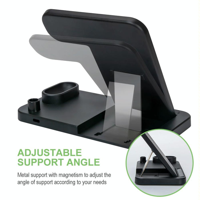 Vertical Wireless Charger With Adjustable Stand