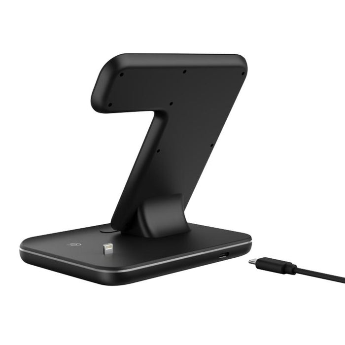 3 In 1 Magnetic Wireless Charger With Touch Ring Light