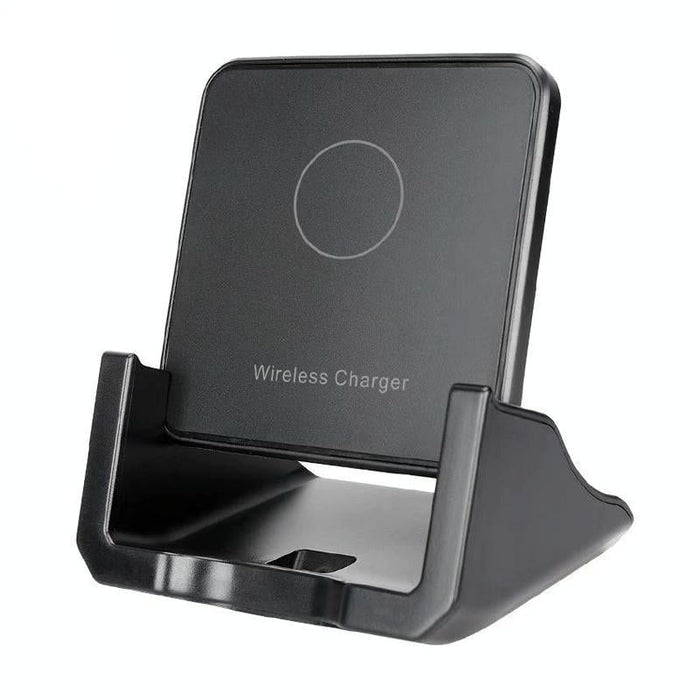 10W Vertical Wireless Charger For Mobile Phones Black