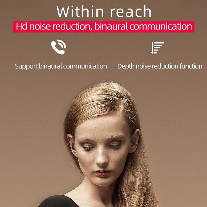 A6S Ipx4 Waterproof Wireless Bluetooth 5.0 Earphone With Charging Box