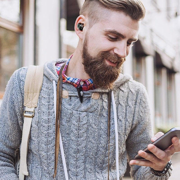 M7 Tws V5.0 Binaural Wireless Stereo Bluetooth Headset With Charging Case And Digital Display