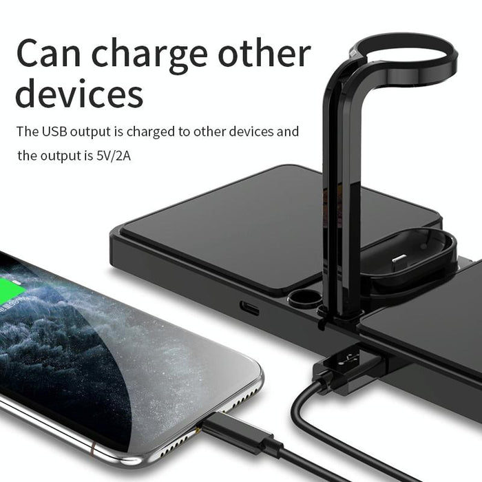 10W Qi Wireless Charger For Phones Iwatch & Airpods