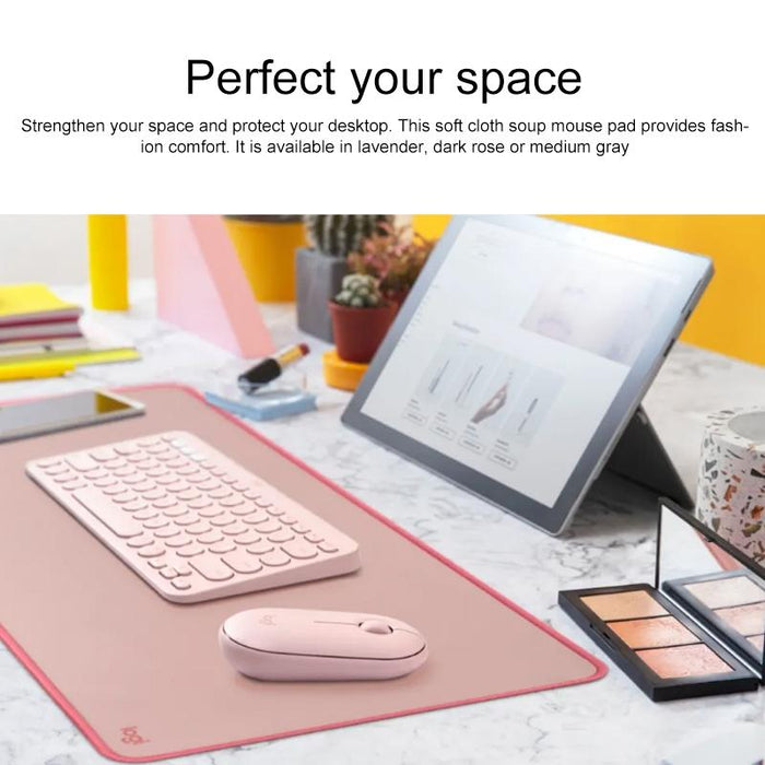 Logitech Keyboard Mouse Desk Mat