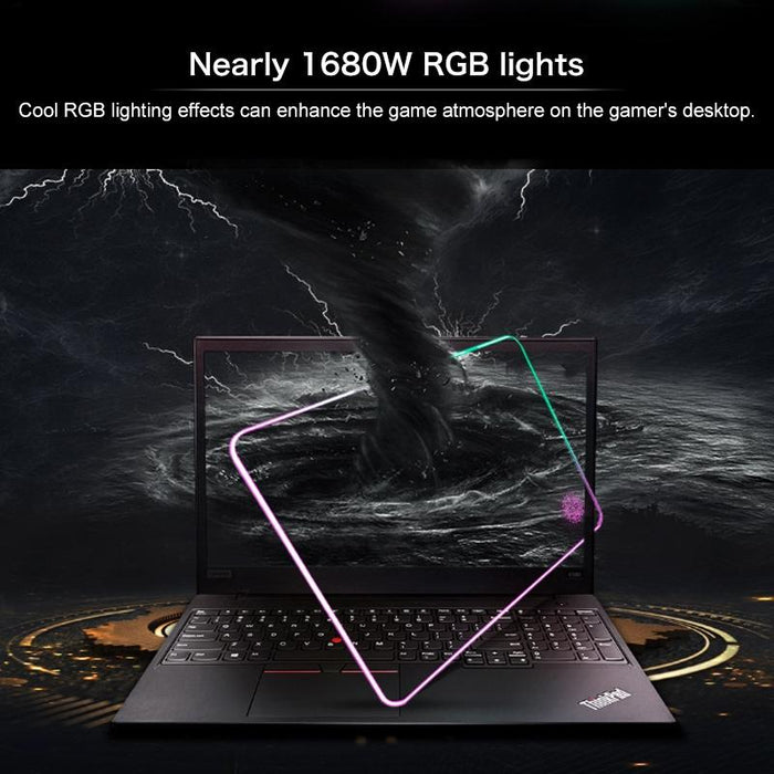 Rgb Gaming Mouse Pad Black