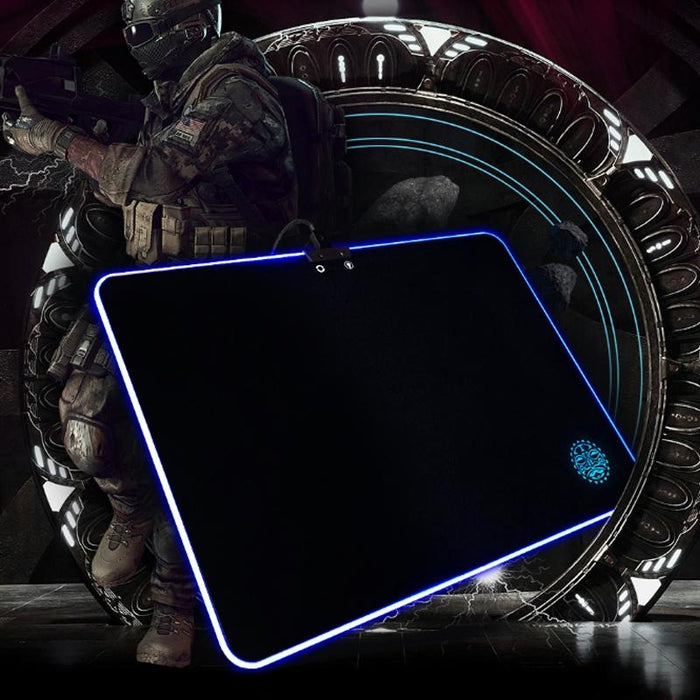 Rgb Gaming Mouse Pad Black