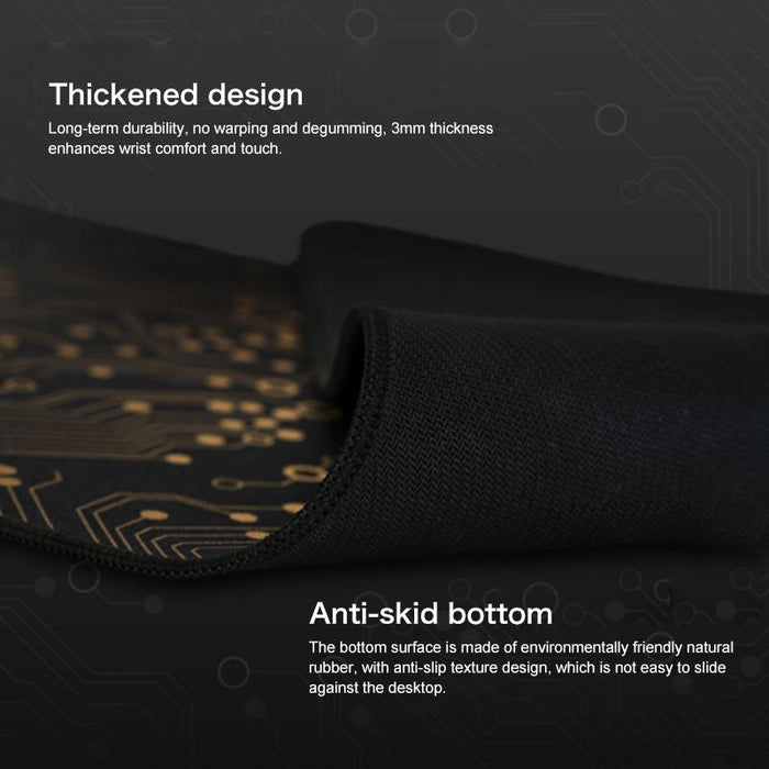High-Speed Gaming Mouse Pad 750X300X3Mm