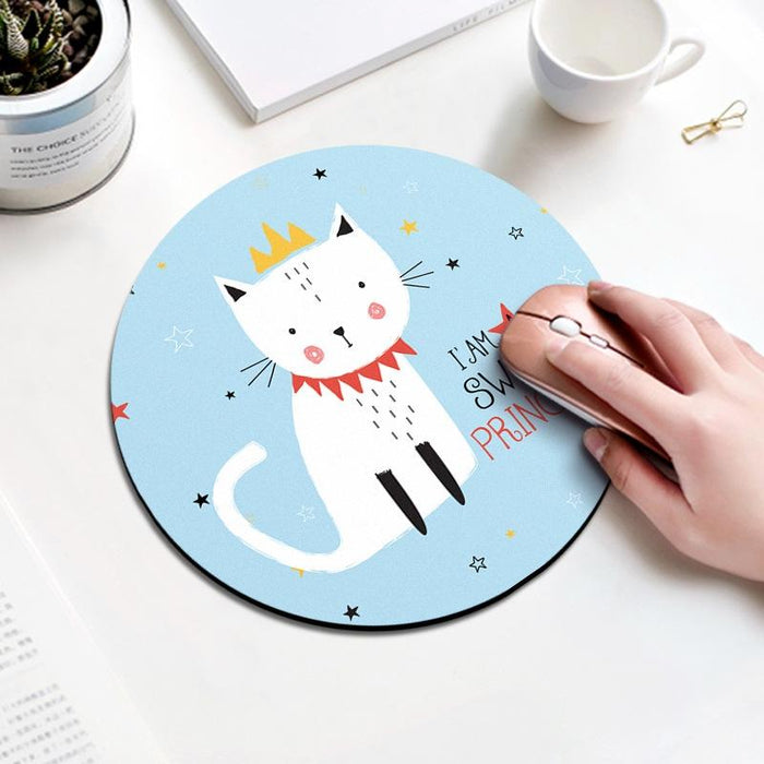 22Cm Princess Cat Pattern Mouse Pad