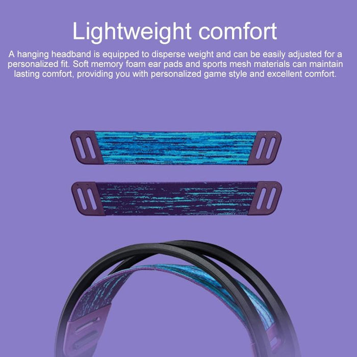 Foldable Wired Gaming Headset With Mic