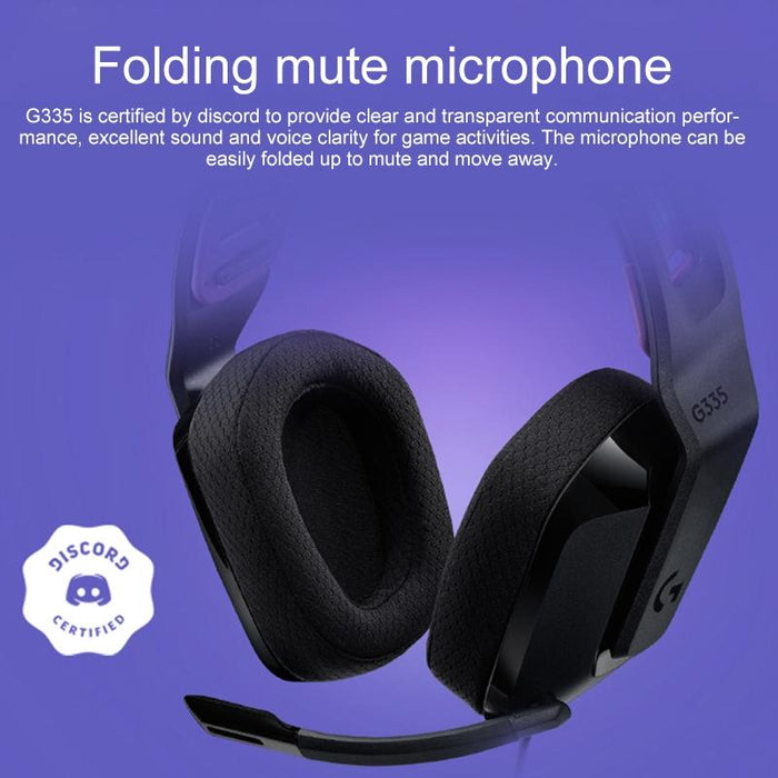 Foldable Wired Gaming Headset With Mic