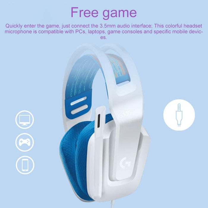 Foldable Wired Gaming Headset With Mic