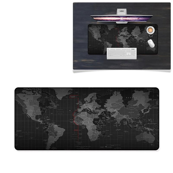 Large Anti Skid Gaming Mouse Pad 800 X 300Mm Earth