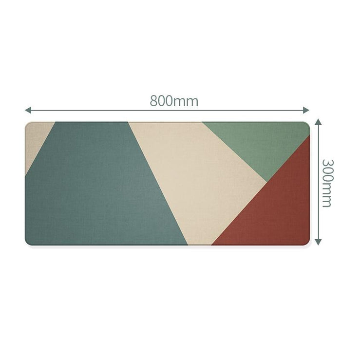 Large Anti Skid Gaming Mouse Pad 800 X 300Mm Earth