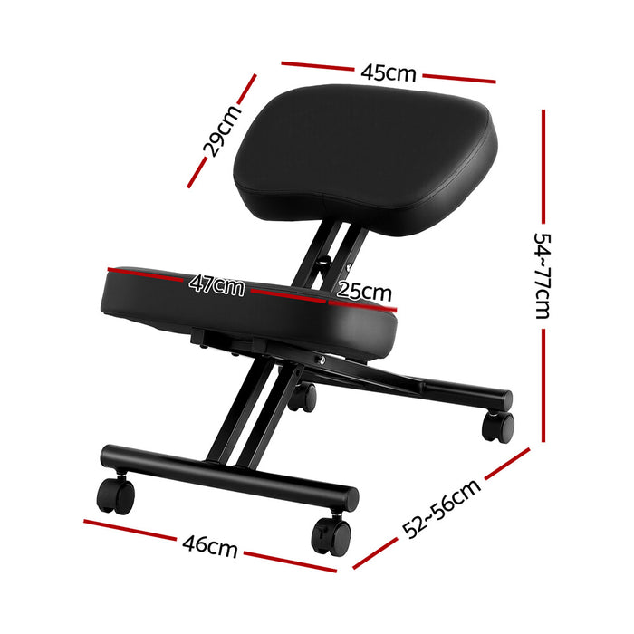 Kneeling Chair Ergonomic Office Chairs Home Knee Seat Posture Stretch Rest