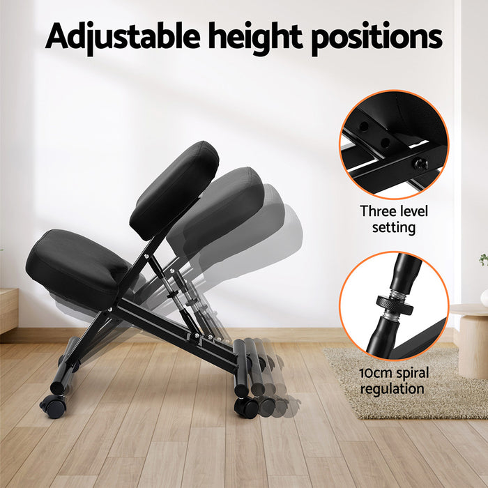 Kneeling Chair Ergonomic Office Chairs Home Knee Seat Posture Stretch Rest