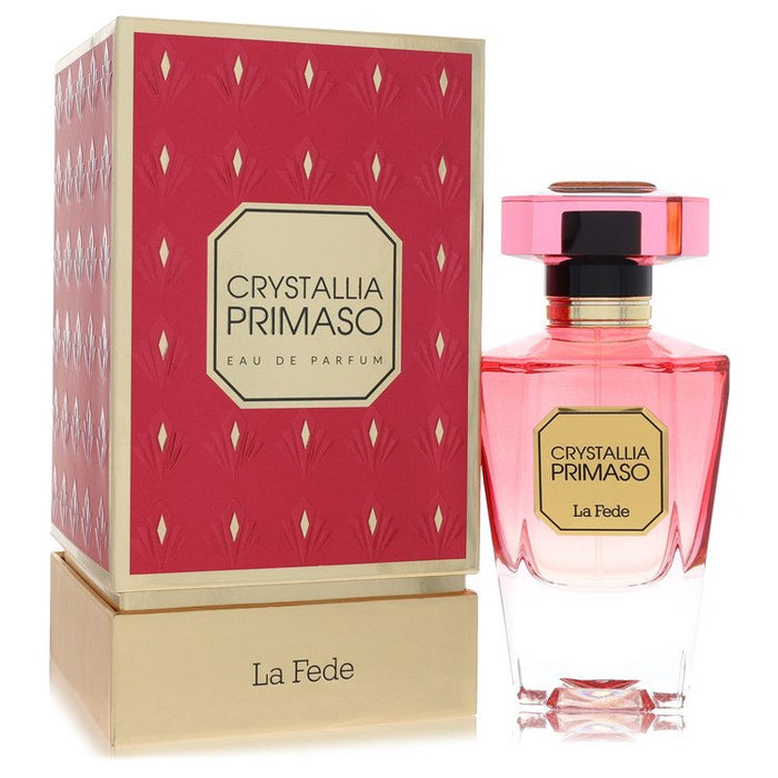 La Fede Crystallia Primaso Eau De Parfum Spray By Khadlaj For Women-100 Ml