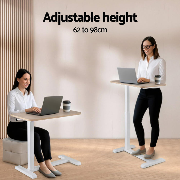 Laptop Desk Height Adjustable Mobile Workstation Computer Desks 70Cm