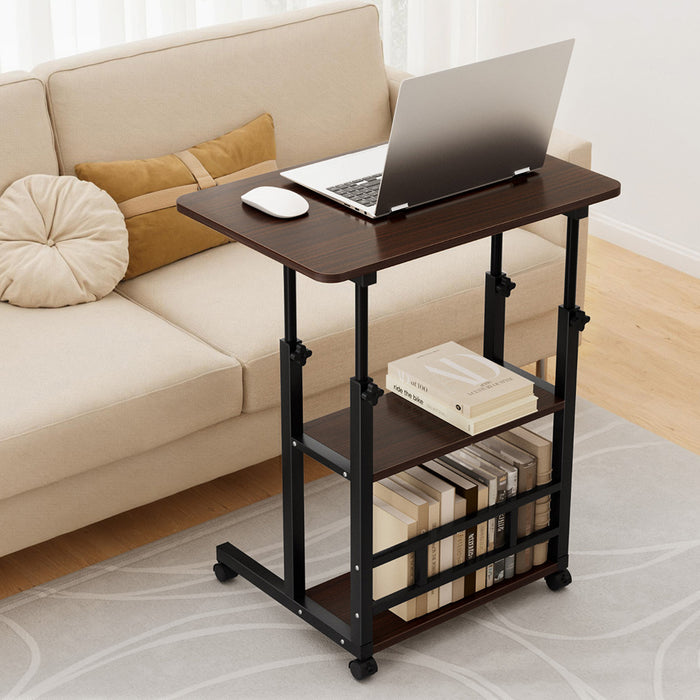 Laptop Desk Height Adjustable Mobile Workstation Computer Desks 60Cm