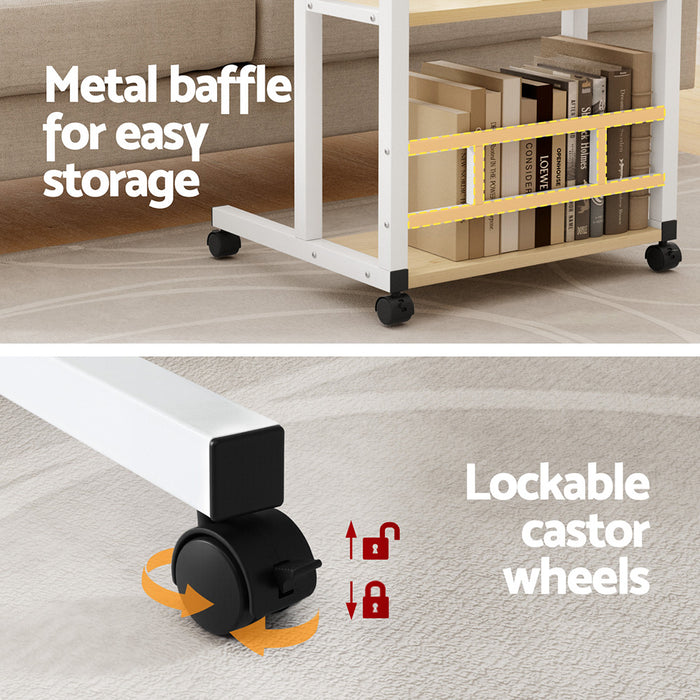 Laptop Desk Height Adjustable Mobile Workstation Computer Desks 60Cm