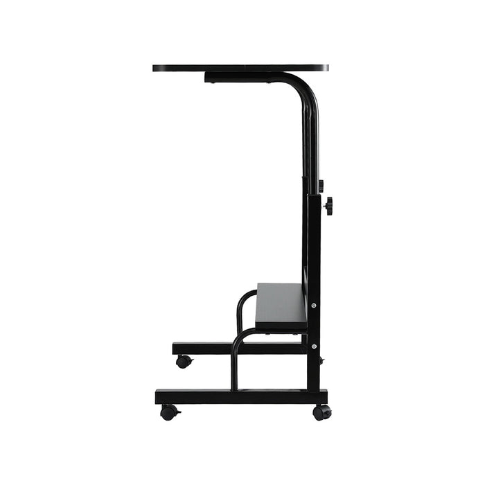 Laptop Desk Portable Sit Stand Desks Height Adjustable Workstation 80Cm