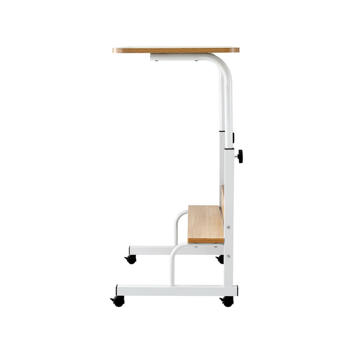 Laptop Desk Portable Sit Stand Desks Height Adjustable Workstation 80Cm